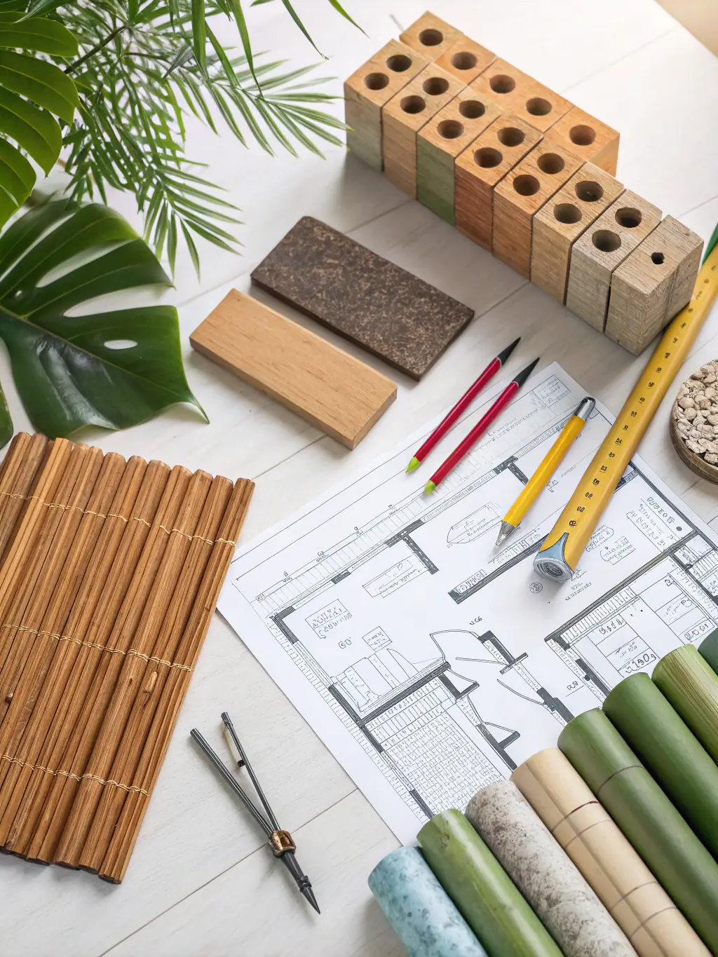 A home featuring eco-friendly insulation and weatherproofing, highlighting the use of sustainable materials and green building practices.